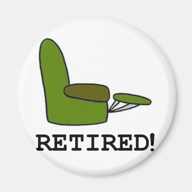 Retired  Items Magnet (Front)