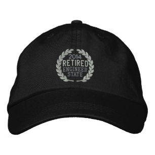Retired Laurels Personalise it!  Embroidered Cap