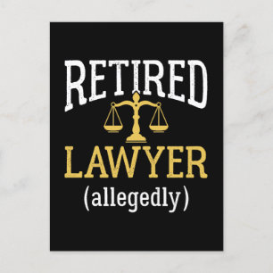 Retired Lawyer Allegedly Postcard