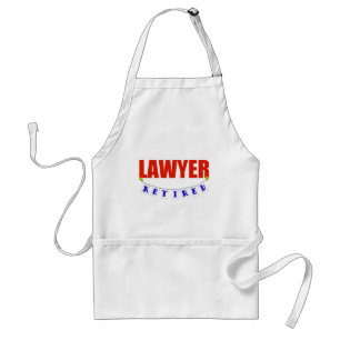 RETIRED LAWYER STANDARD APRON