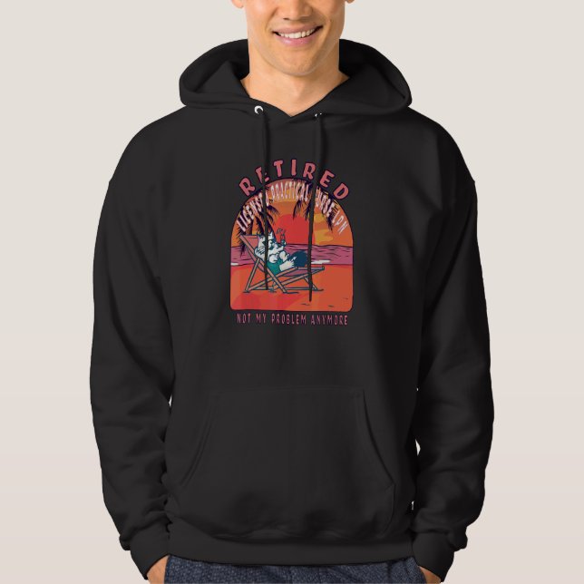 Retired Licensed Practical Nurse Lpn  Retirement Hoodie (Front)