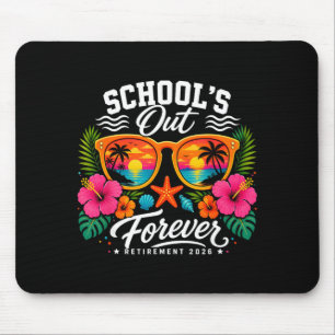 Retired Life Retirement 2026 Retired Teacher Mouse Pad