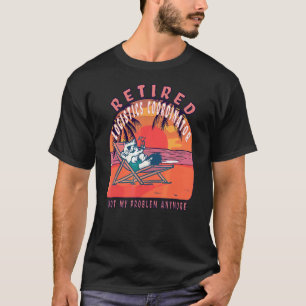 Retired Logistics Coordinator Vintage Retirement T-Shirt