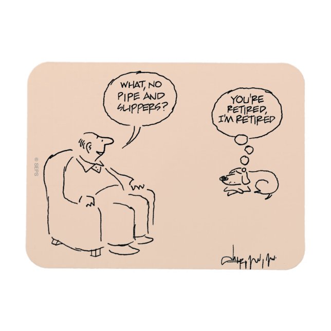 Retired Magnet (Horizontal)