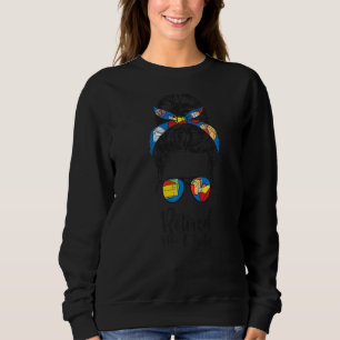 Retired Mail Lady Retirement Retired Postal Worker Sweatshirt
