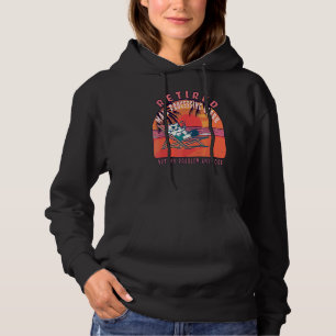 Retired Mail Processing Clerk Vintage Retirement Hoodie