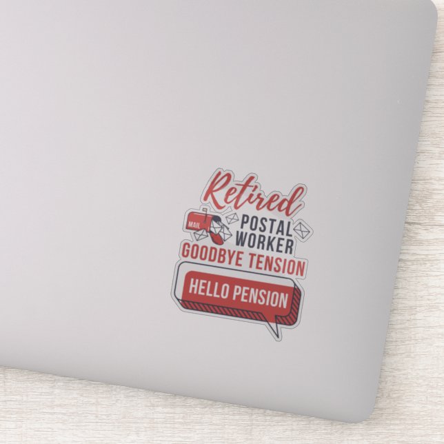 Retired Mailman Postal Worker Retirement Funny (Detail)