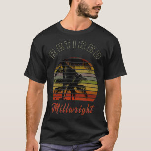 Retired Millwright Retirement Gift Beach T-Shirt