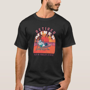 Retired Miner Vintage Retirement T-Shirt