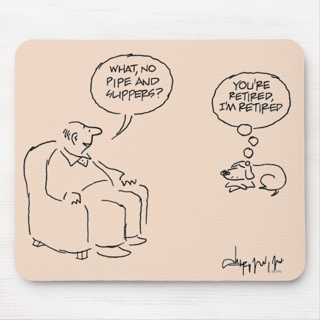 Retired Mouse Pad (Front)