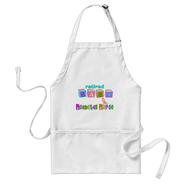 Retired Neonatal Nurse Gifts Standard Apron (Front)