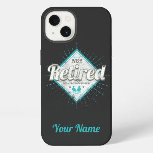 Retired Not My Problem Anymore Vintage Pensioner iPhone 13 Case