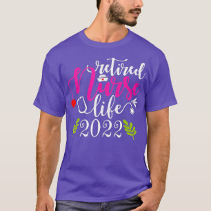 Retired Nurse 2022 Nursing Retirement Gift Est T-Shirt