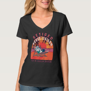 Retired Nurse Liaison Vintage Retirement T-Shirt