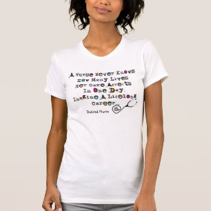 Retired Nurse Poem T-Shirts