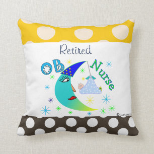 Retired OB Nurse Cushion