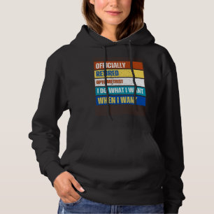 Retired Optometrist Retirement Retired Optometris Hoodie