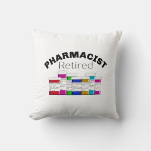 Retired Pharmacist Cushion