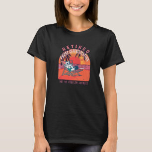 Retired Phone Representative Vintage Retirement T-Shirt