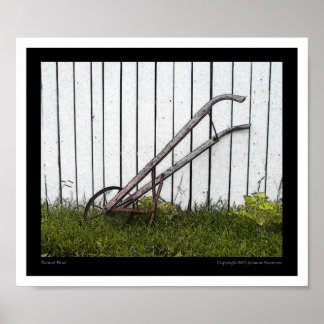 Retired plow poster