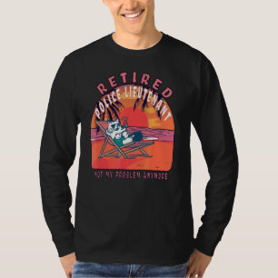 Retired Police Lieutenant Vintage Retirement T-Shirt