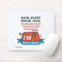 Retired Postal Worker Custom Mailman Retirement