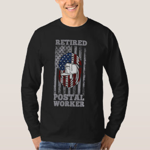 Retired Postal Worker Fun Mailman Retirement Da1 T-Shirt