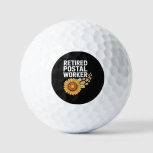 Retired Postal Worker Golf Balls