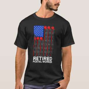 Retired Postal Worker Learn Mailman Retirement T-Shirt