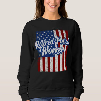 Retired Postal Worker Learning Mailman Retirement Sweatshirt