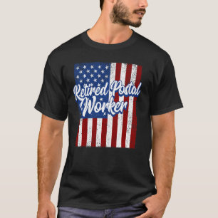 Retired Postal Worker Learning Mailman Retirement T-Shirt