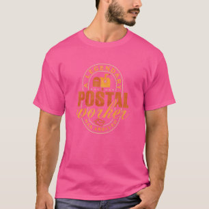 Retired Postal Worker  Legendary Retirement Mailma T-Shirt