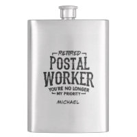 Retired Postal Worker Mailman Custom Retirement