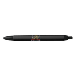 Retired Postal Worker Mailman Retirement Gift Black Ink Pen