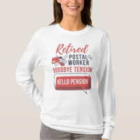 Retired Postal Worker Mailman Retirement Novelty