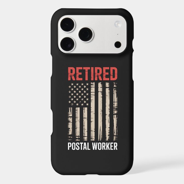 Retired Postal Worker Retirement (Back)