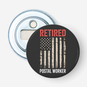 Retired Postal Worker Retirement Bottle Opener