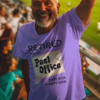 Retired Postal Worker Retirement Mailman Funny 