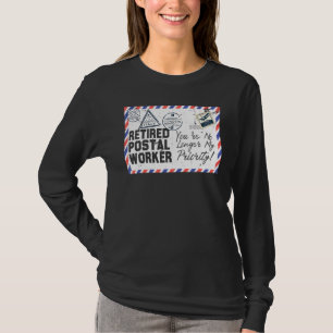Retired Postal Worker Retirement Post Office Retir T-Shirt