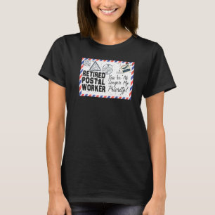 Retired Postal Worker Retirement Post Office Retir T-Shirt