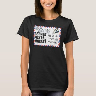 Retired Postal Worker Retirement Post Office Retir T-Shirt