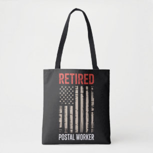 Retired Postal Worker Retirement Tote Bag