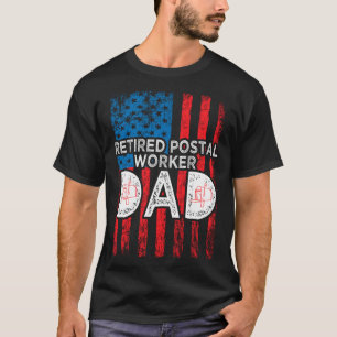 Retired Postal Worker Success Mailman Retirement D T-Shirt