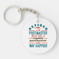 Retired Postmaster Funny Retirement Happier