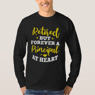 Retired Principal School Director Head Teacher Pen T-Shirt