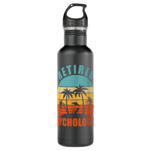  Retired Psychologist, Funny Psychology, Happy Ret 710 Ml Water Bottle