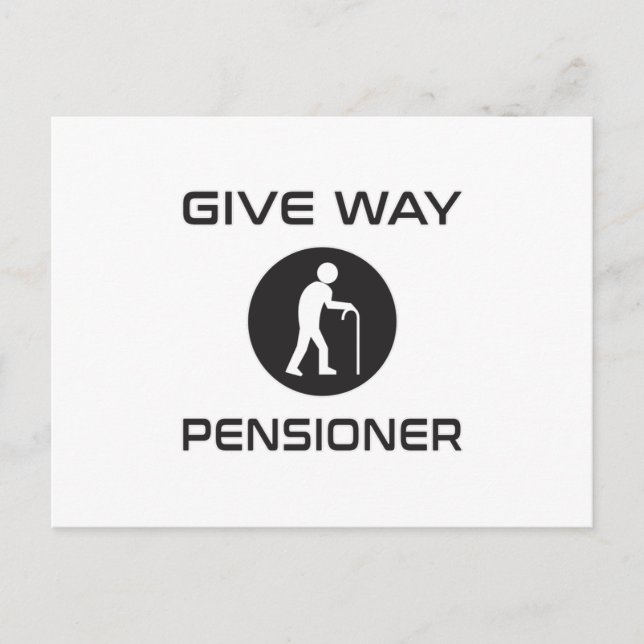 Retired Retire Grandpa Retirement Funny Gift Idea Postcard (Front)