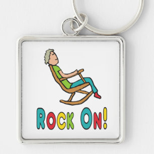 Retired Rocking Chair Key Ring