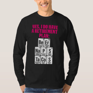 Retired Science Teacher Duty School Retirement 5 T-Shirt