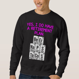 Retired Science Teacher Duty School Retirement 8 Sweatshirt